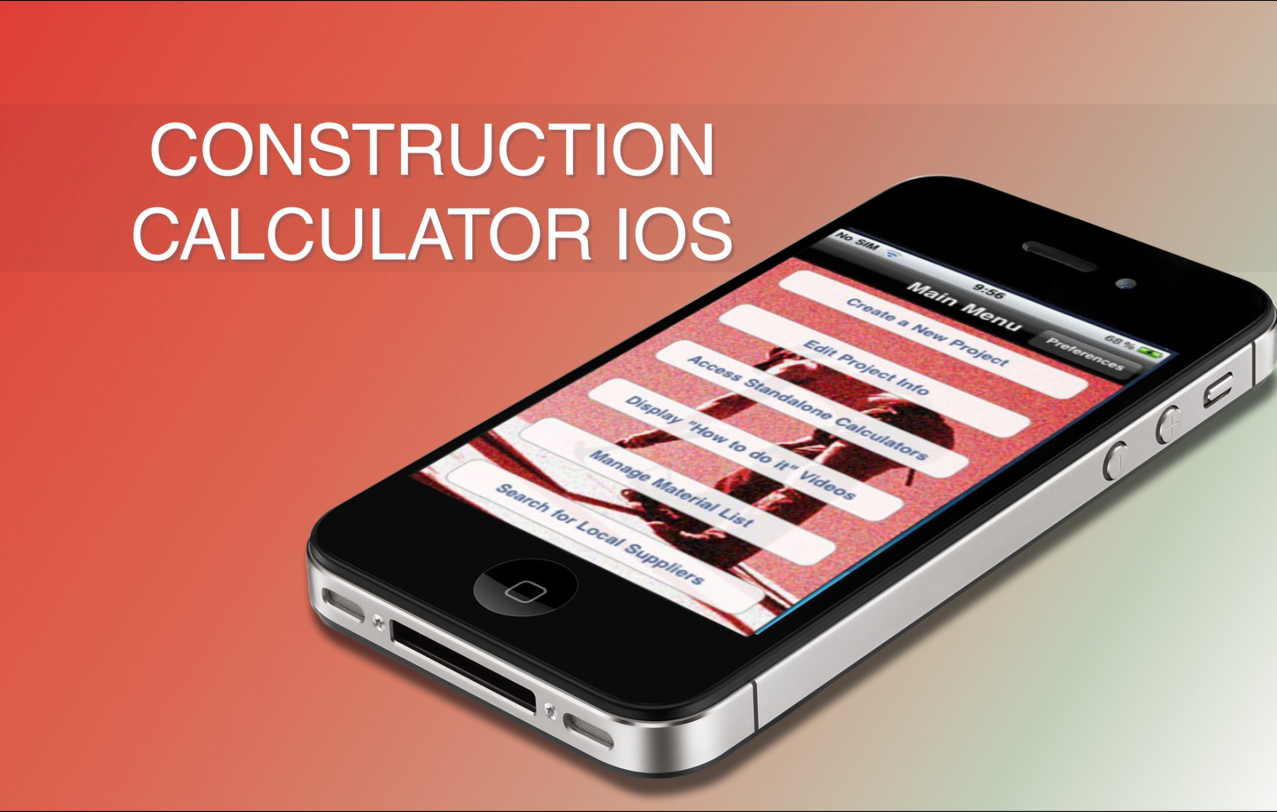 Construction Calculator iOS Portfolio ABCloudZ